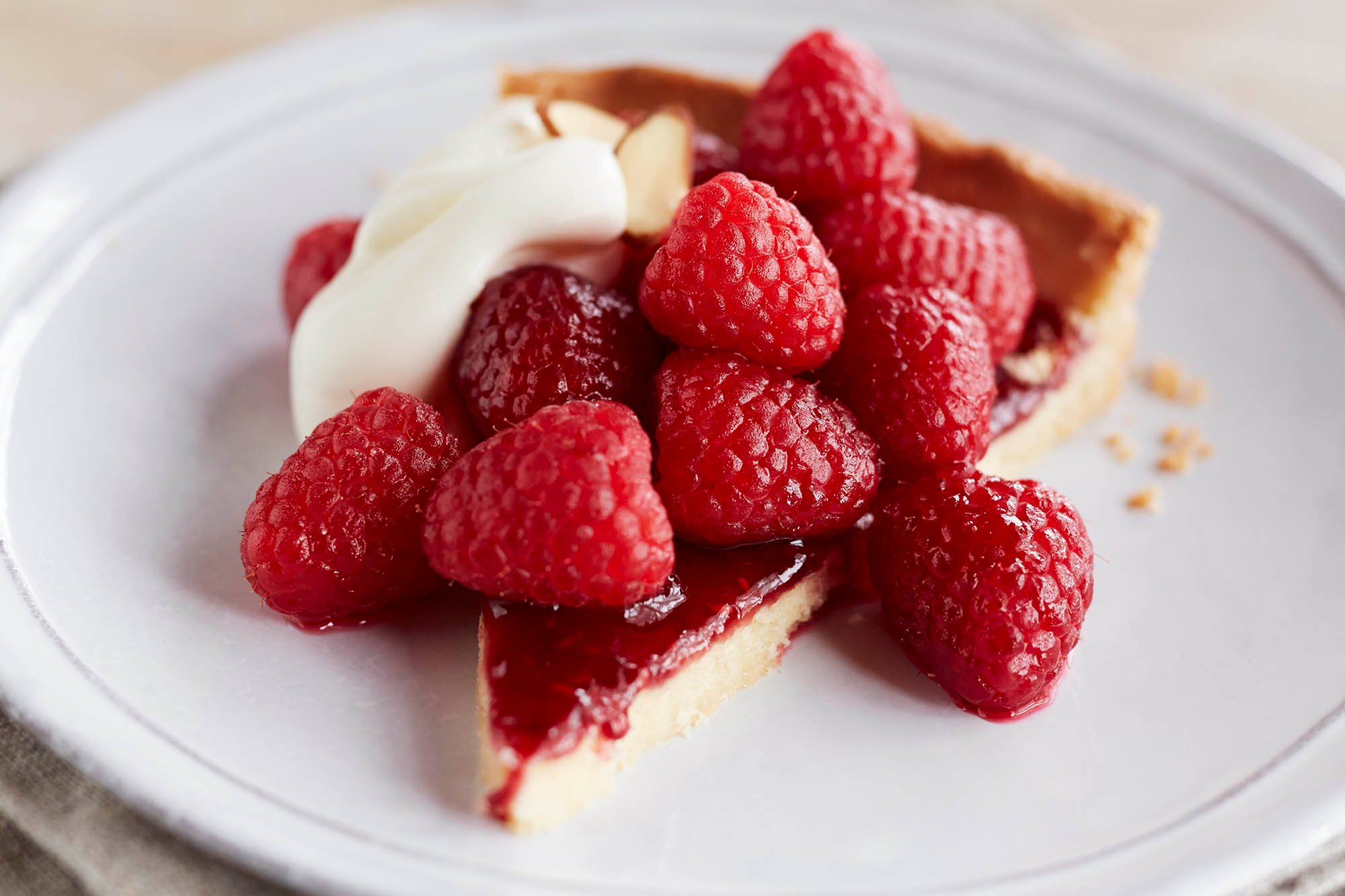 Fresh Raspberry Tart Recipe | Driscoll's