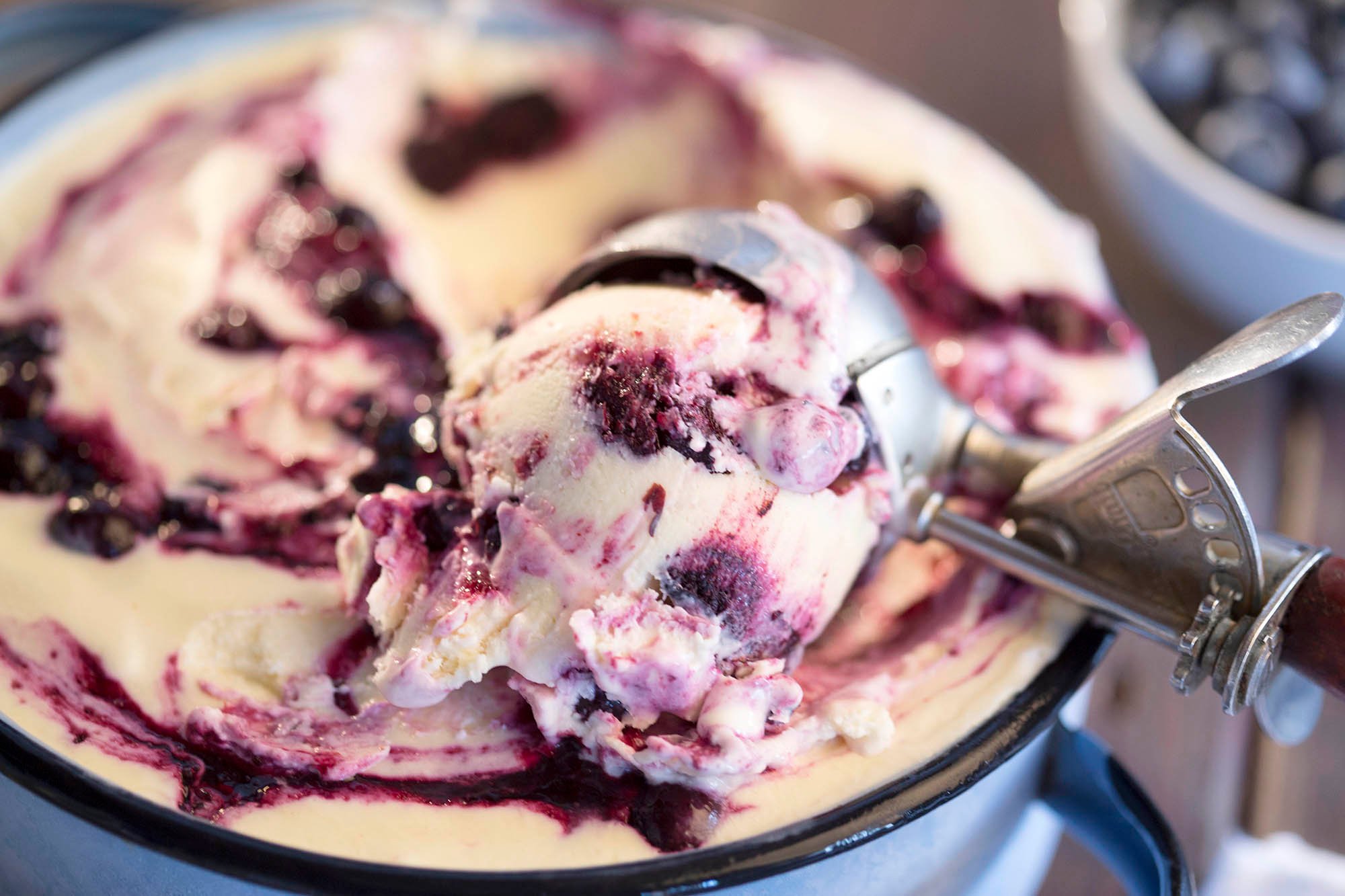 Blueberry Goat Cheese Ice Cream | Driscoll's