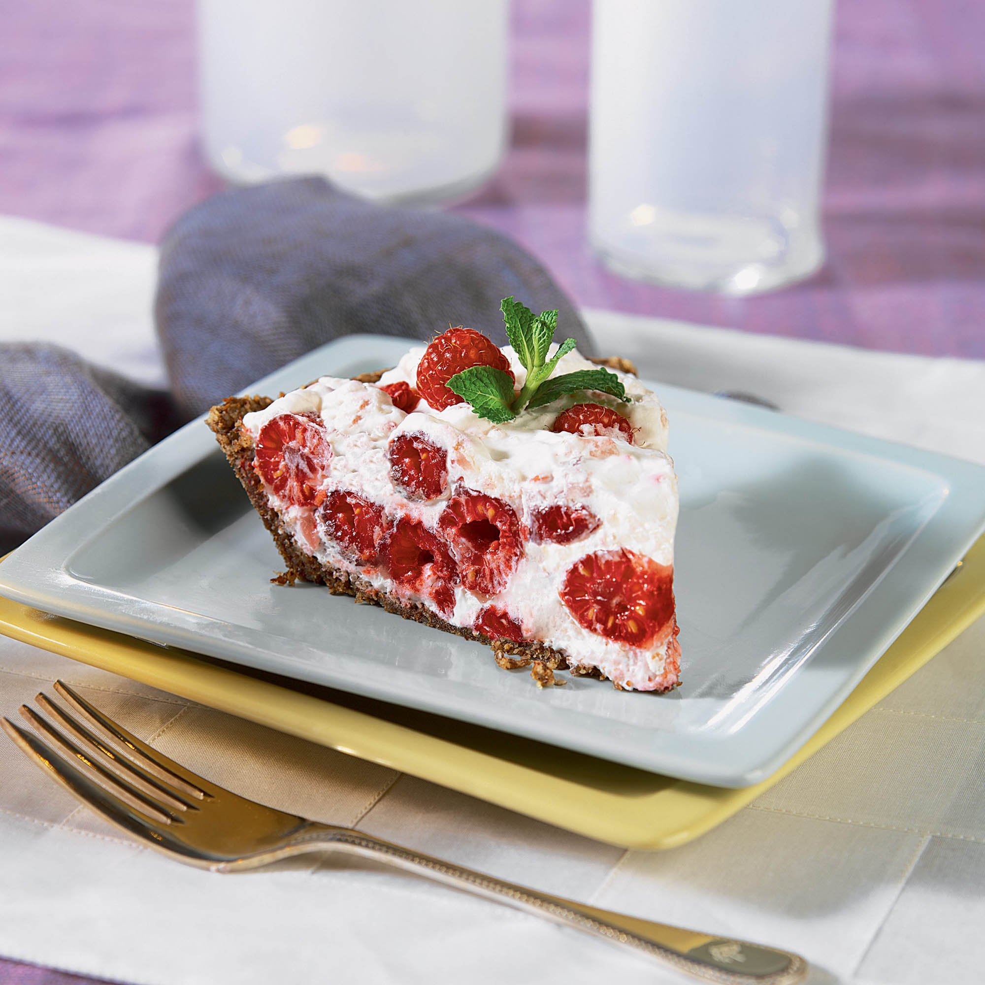 KitchenAid's Light Raspberry Cream Pie | Driscoll's