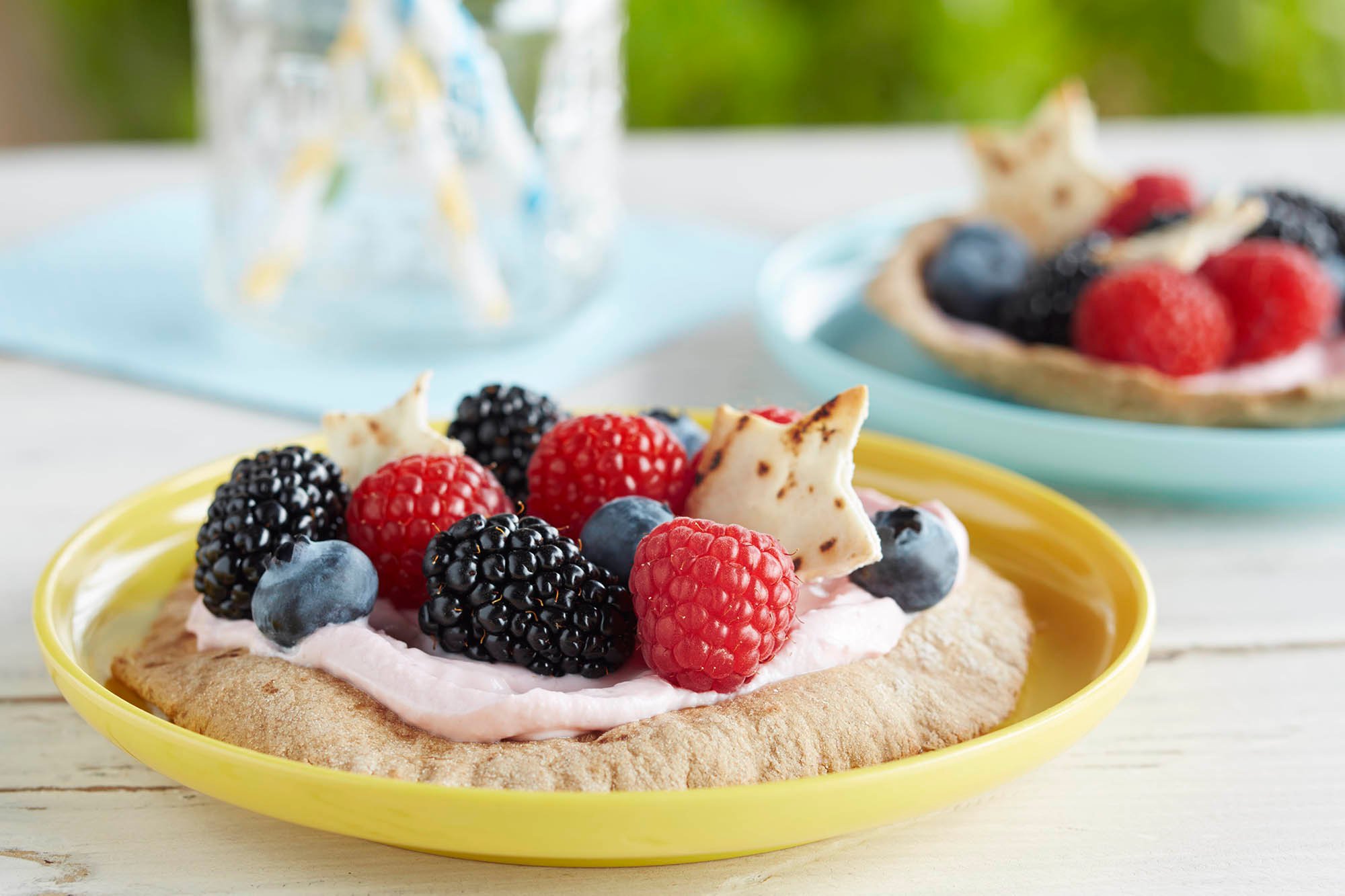 Mini Pita Pizza with Berries | Driscoll's