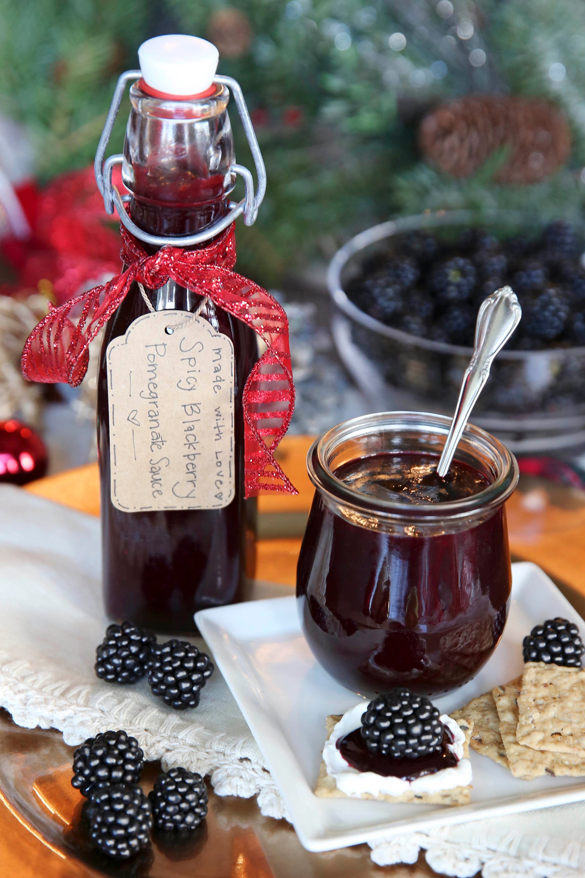 Spicy Blackberry Pomegranate Sauce | Driscoll's