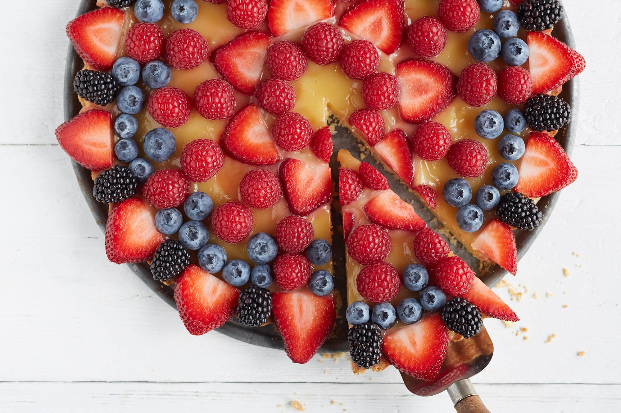 Sunshine Fruit Dessert Pizza Recipe | Driscoll's