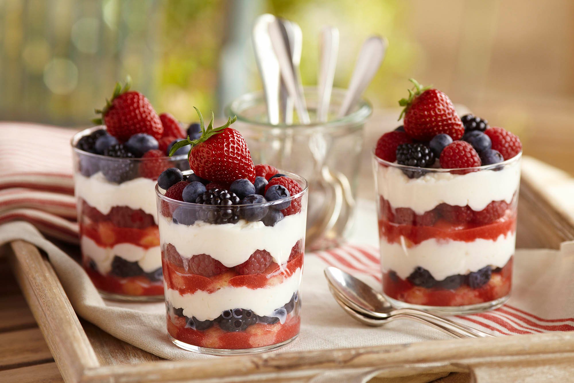Tiramisu Mixed Berry Trifle Cups | Driscoll's
