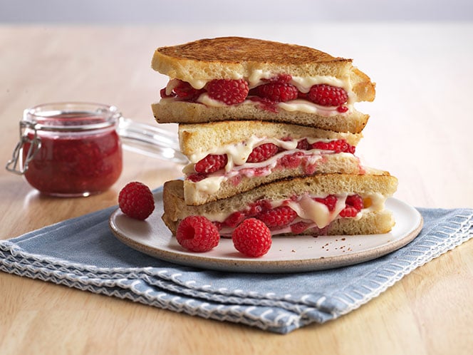 Brie & Raspberry Jam Grilled Cheese Sandwich | Driscoll's