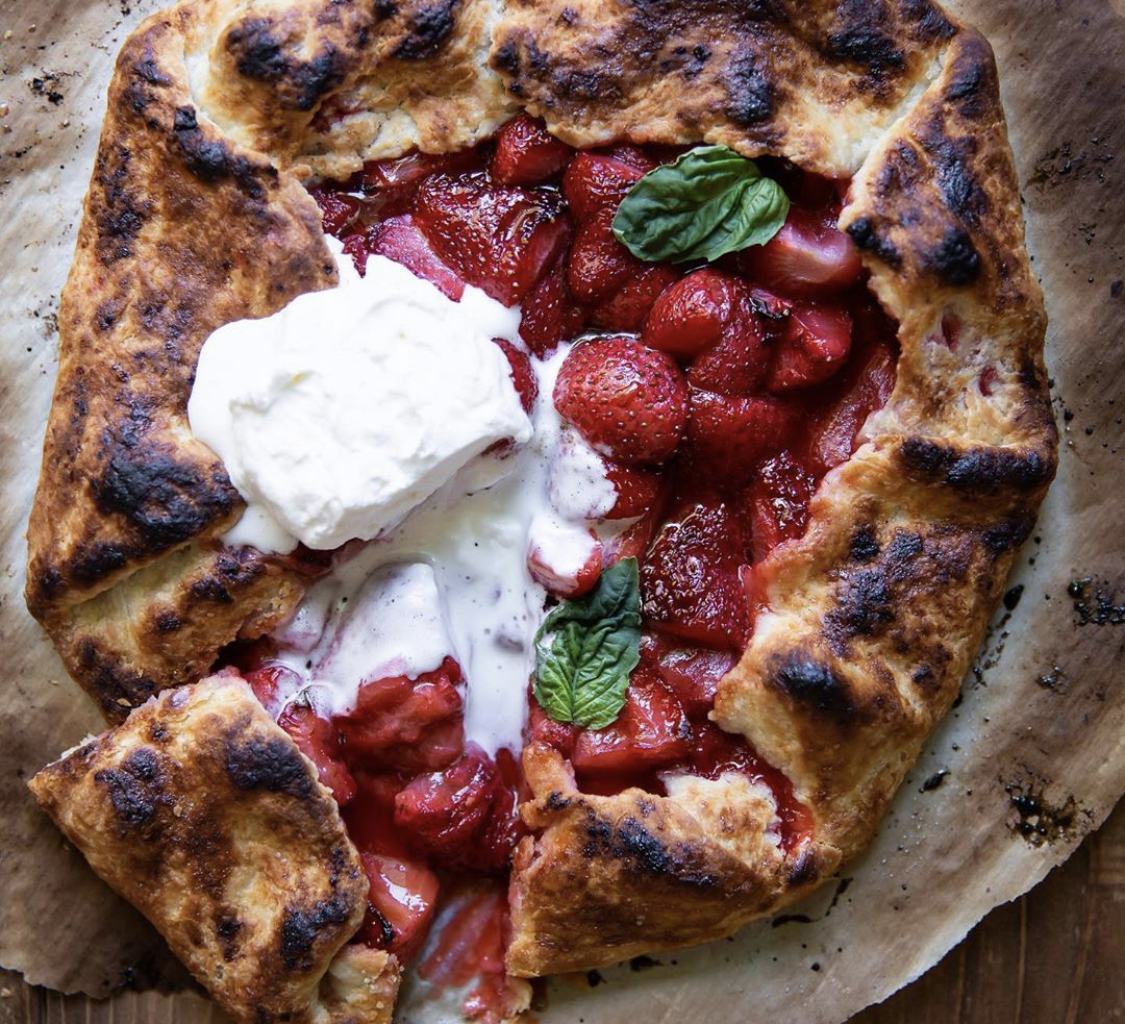 sweet and savory berry gallete