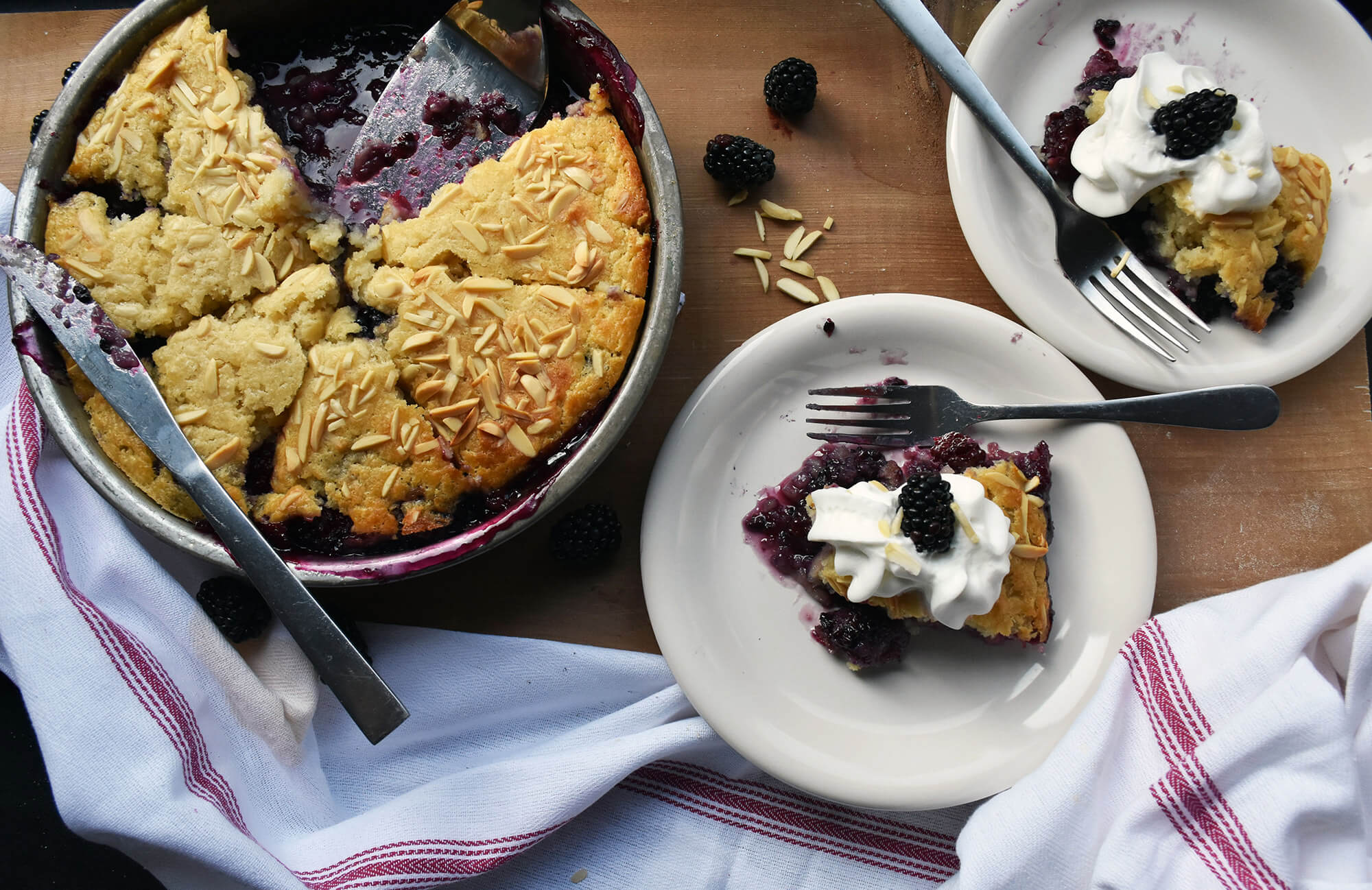 Blackberry Cobbler with Almonds (Gluten-Free) | Driscoll's