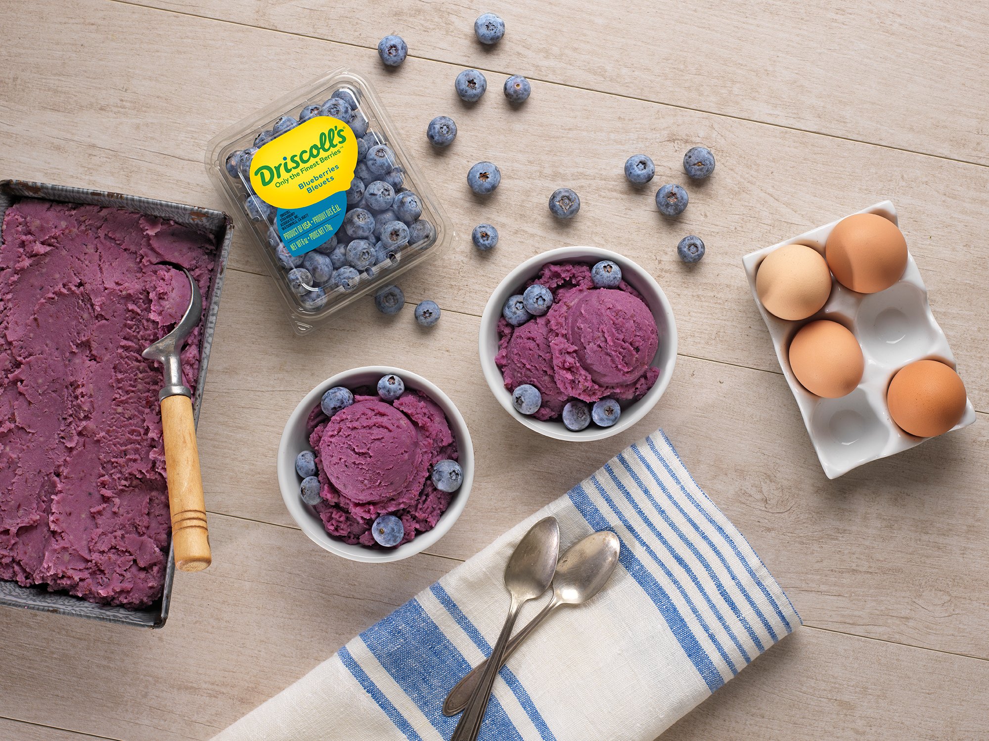 Blueberry-Ginger Ice Cream | Driscoll's