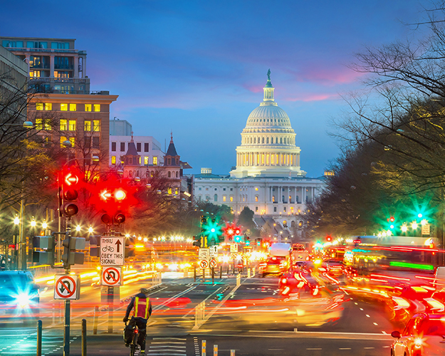 Traffic in Washington DC
