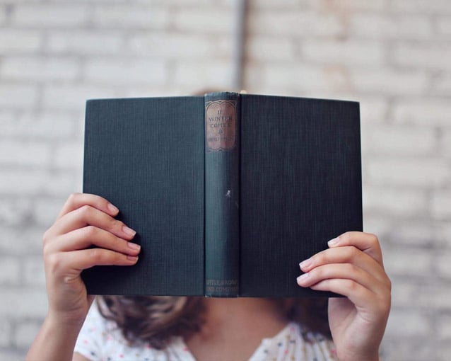 Girl Holding Book