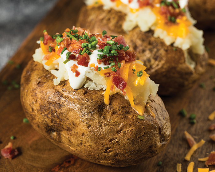 Loaded baked potato