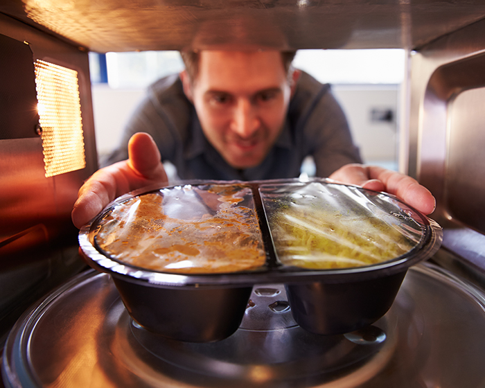 Getty image of a TV Dinner