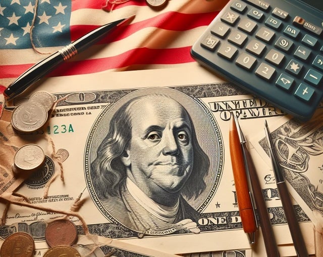 Bing  DALL-E 3 image in honor of Benjamin Franklin Day