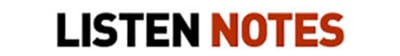 listen notes podcast logo 400