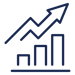 growth chart icon