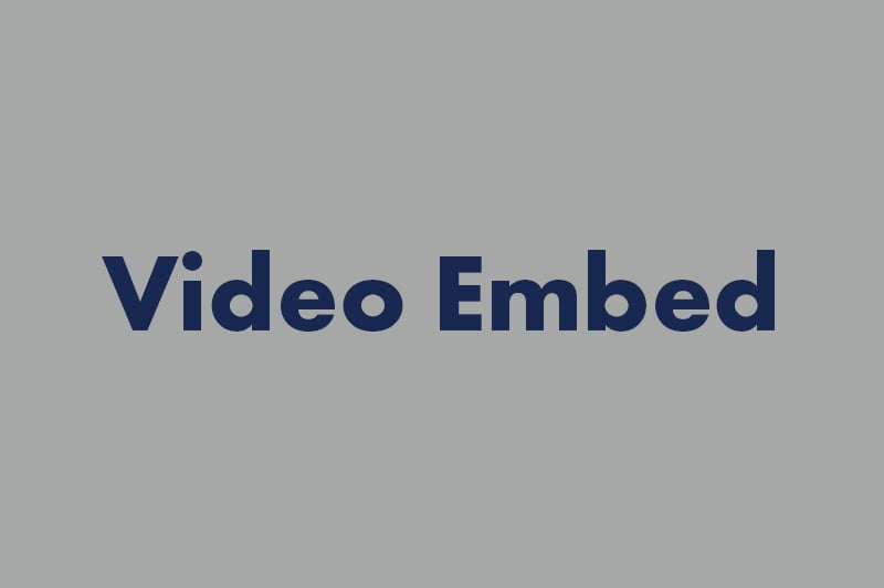 Video embed