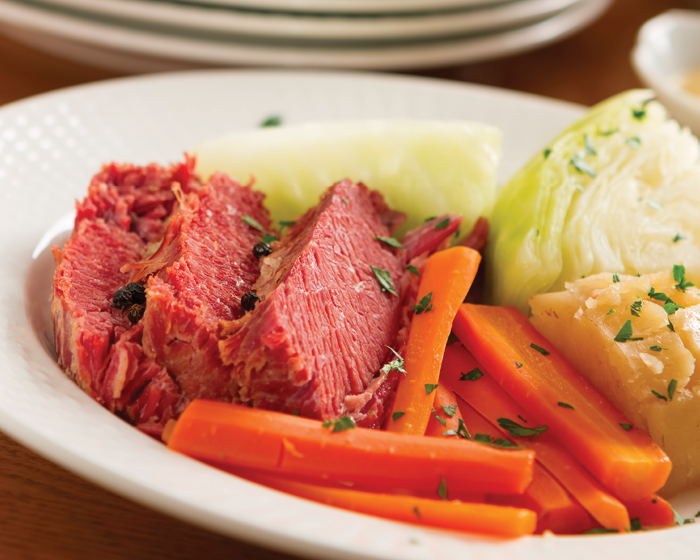 Corned beef and cabbage