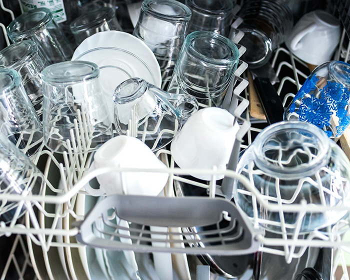 Dishwasher top rack