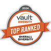 Vault Diversity Top Ranked Badge