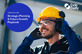 Cover of the Strategic Planning and Future Growth for Construction Playbook