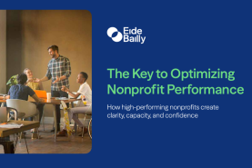 Cover of The Key to Optimizing Nonprofit Performance
