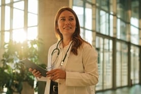 woman healthcare worker