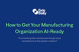 Cover of How to Get Your Manufacturing Organization AI-Ready Checklist