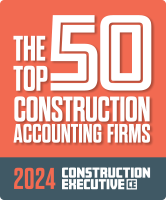 Top 50 Construction Accounting Firms Badge