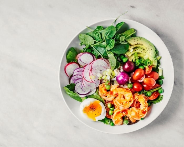 healthy meal bowl