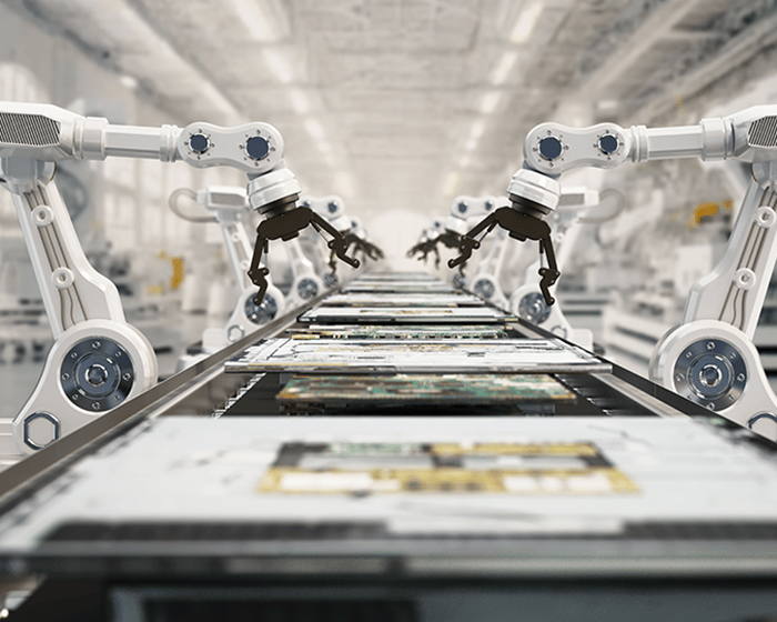 machines in a factory