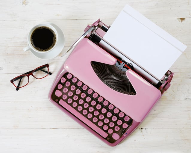 Pink Typewriter