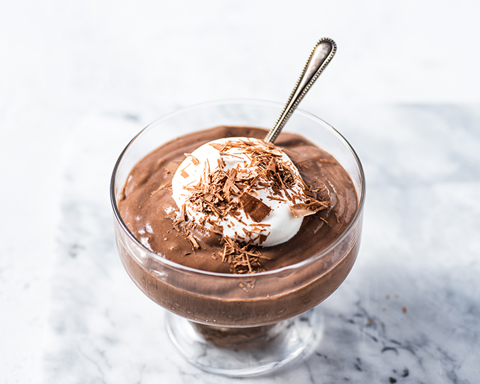 Image of chocolate pudding