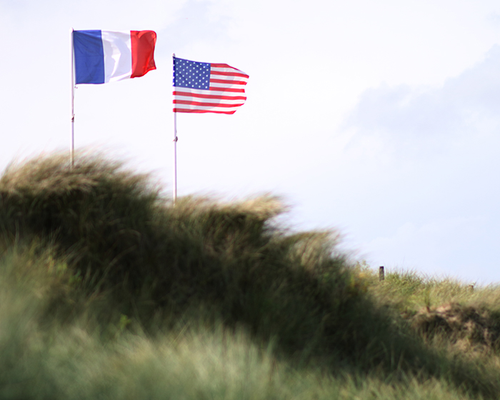 Getty image of Normandy beach