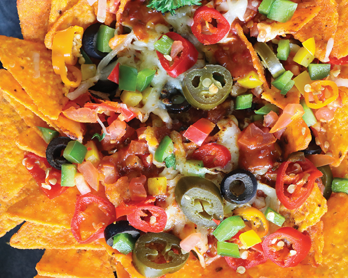 Nachos up close