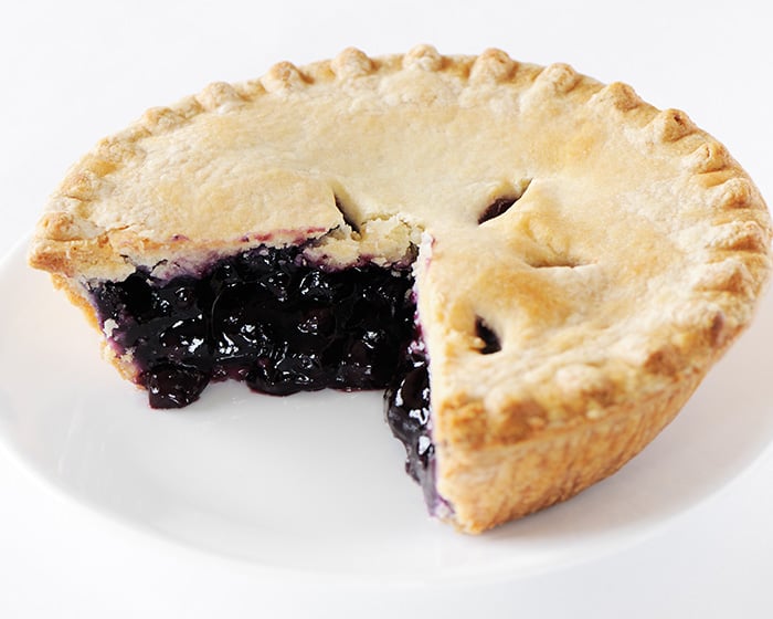 blueberry pie