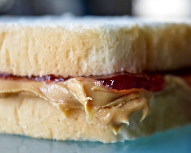 Getty image of peanut butter and Jelly