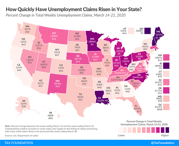 Tax Foundation interactive map