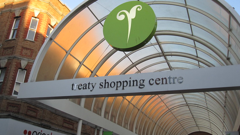 Image of Treaty Shopping Centre entrance