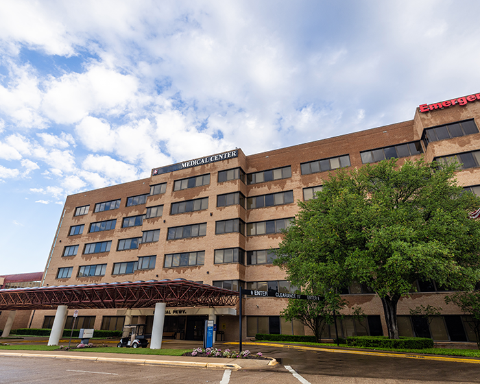 Outdoor View of a Hospital
