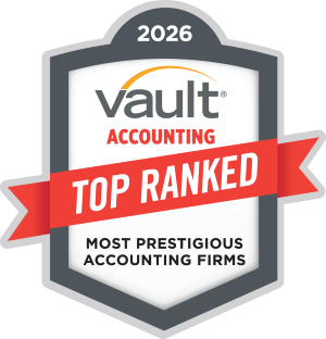 Vault Accounting 2026 Most Prestigious Accounting Firms