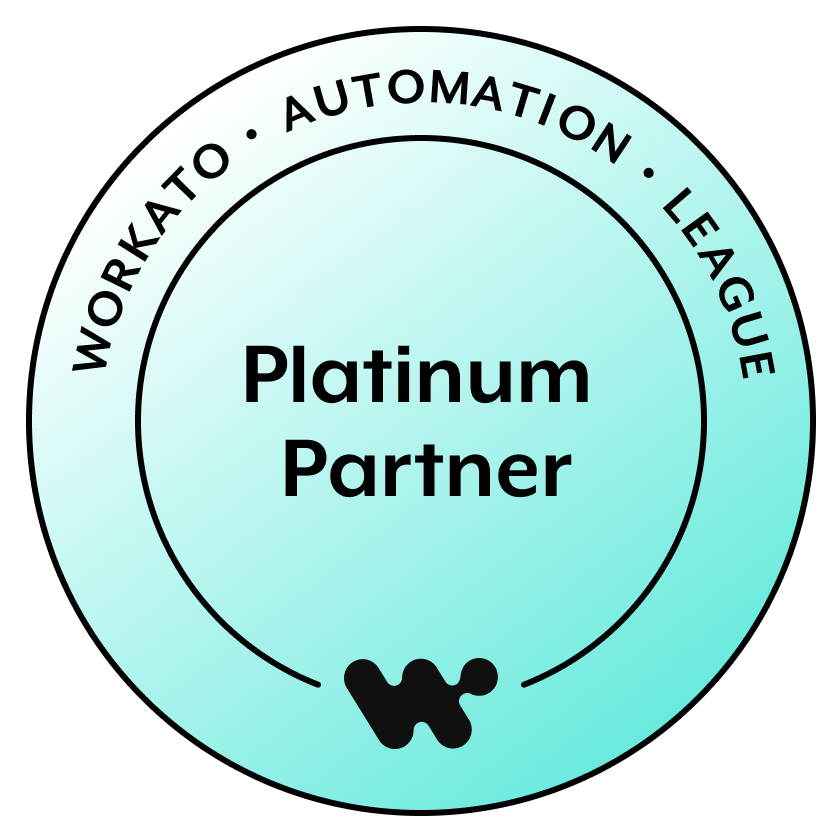 Workato Platinum Partner Logo