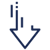 down arrow icon