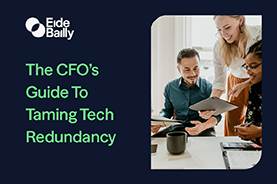 Cover of The CFO's Guide to Taming Tech Redundancy