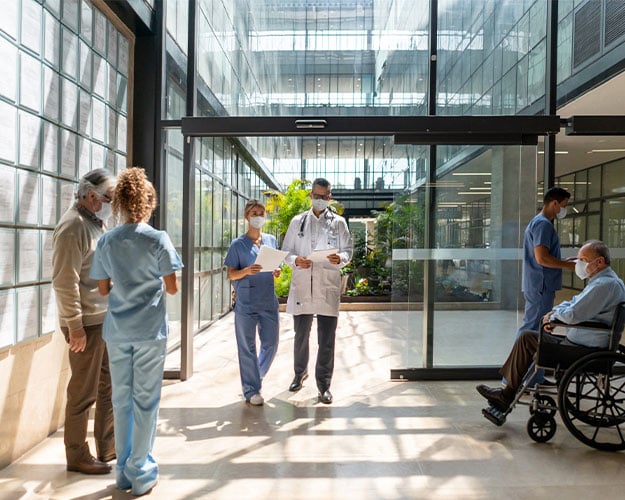 Hospital enterance