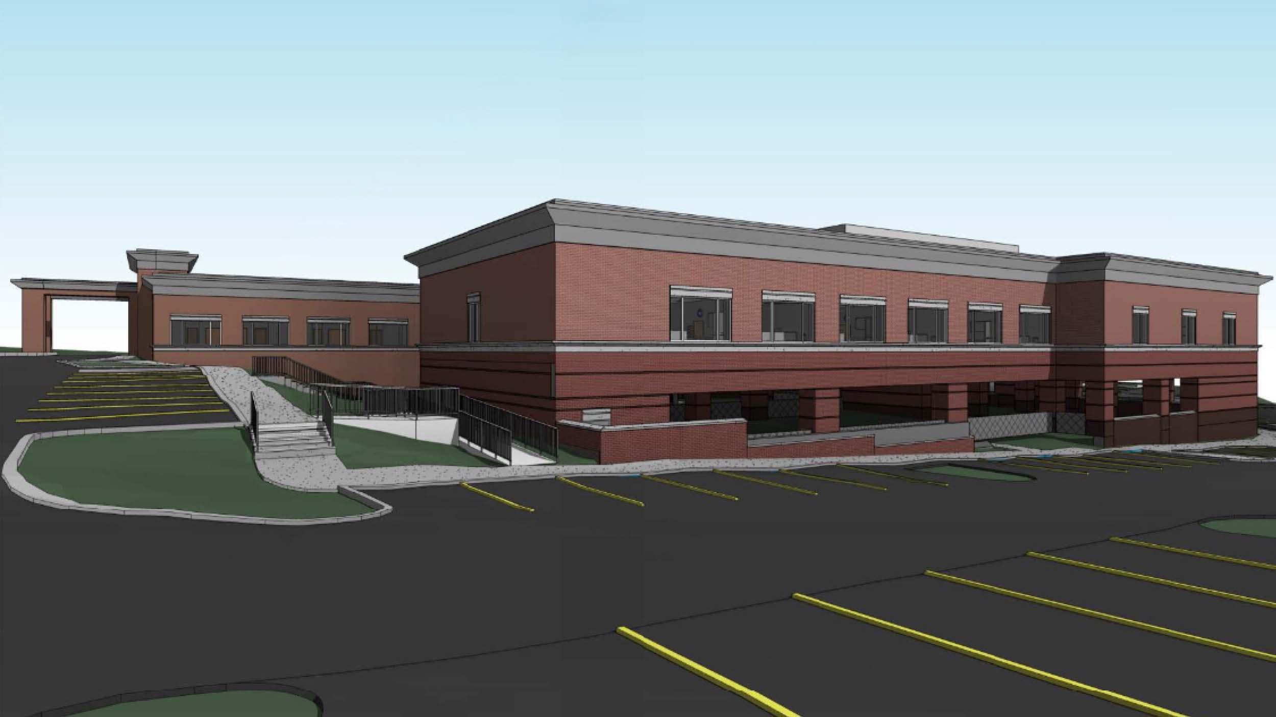 Rendering of the proposed expansion