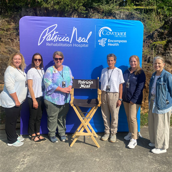 Patricia Neal staff hosting a National Rehabilitation Awareness Week community event