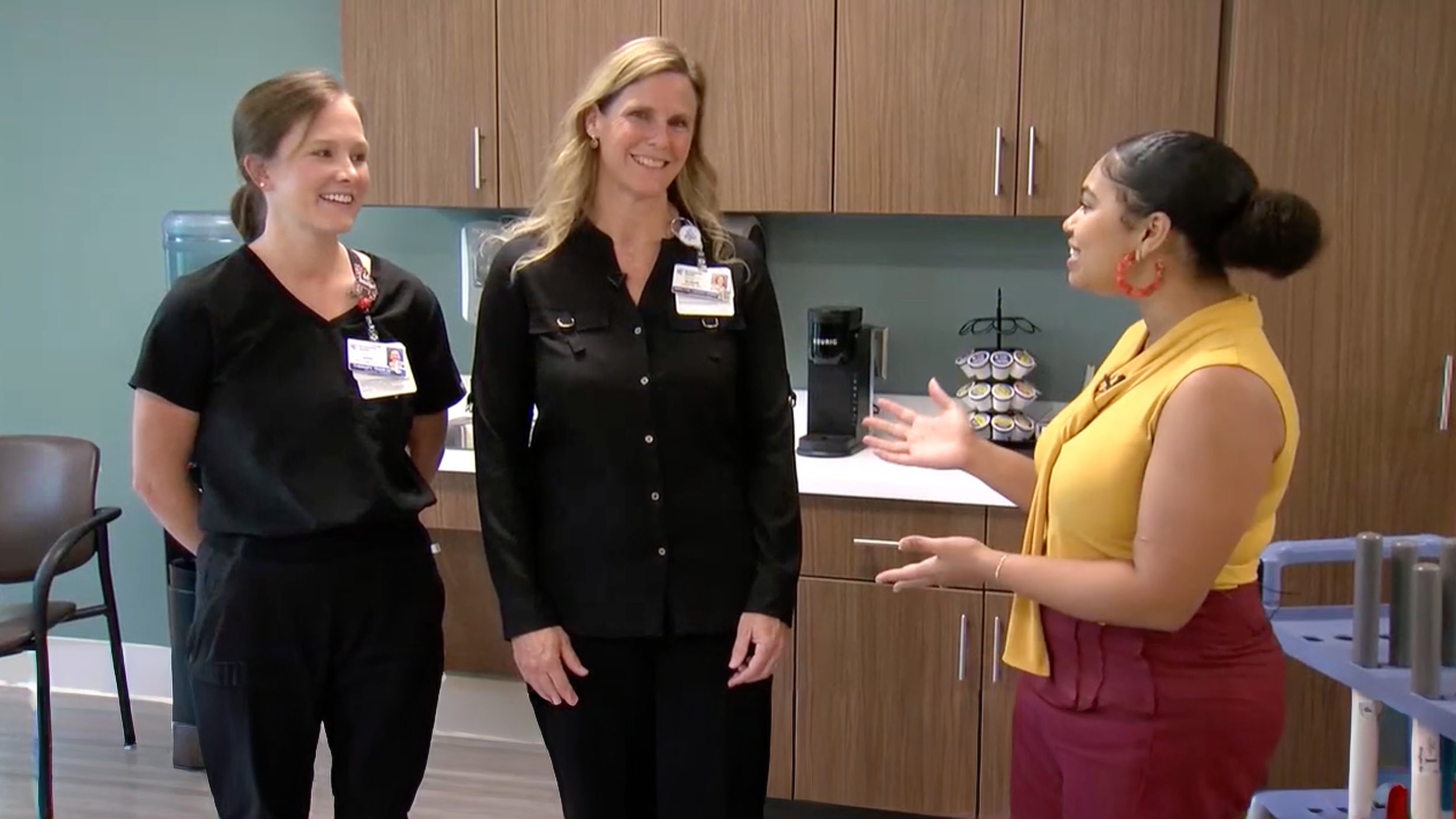 Savannah employees interviewing