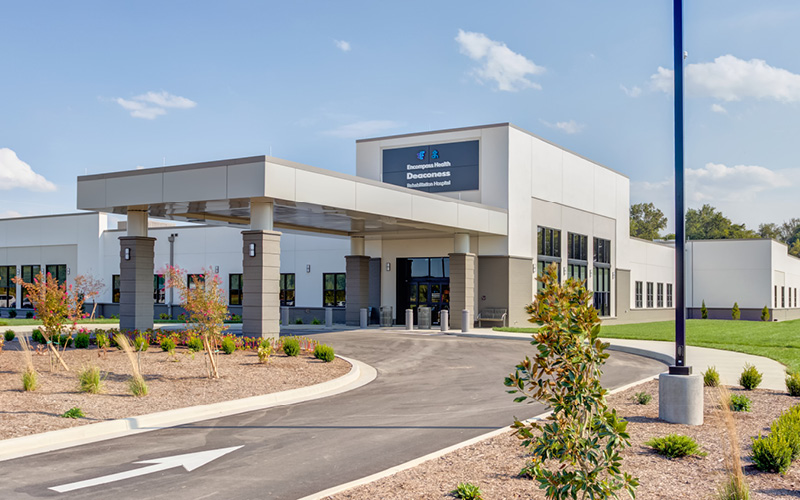 Encompass Health Deaconess Rehabilitation Hospital exterior