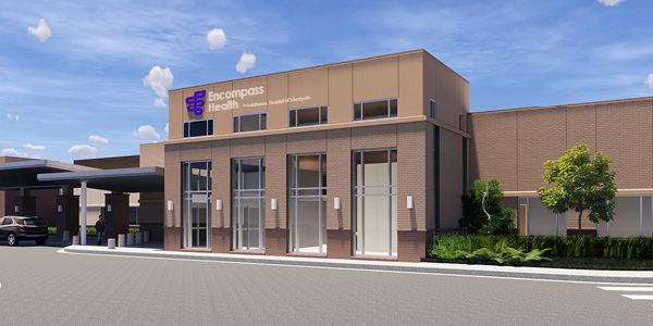 Encompass Health Rehabilitation Institute of Libertyville exterior