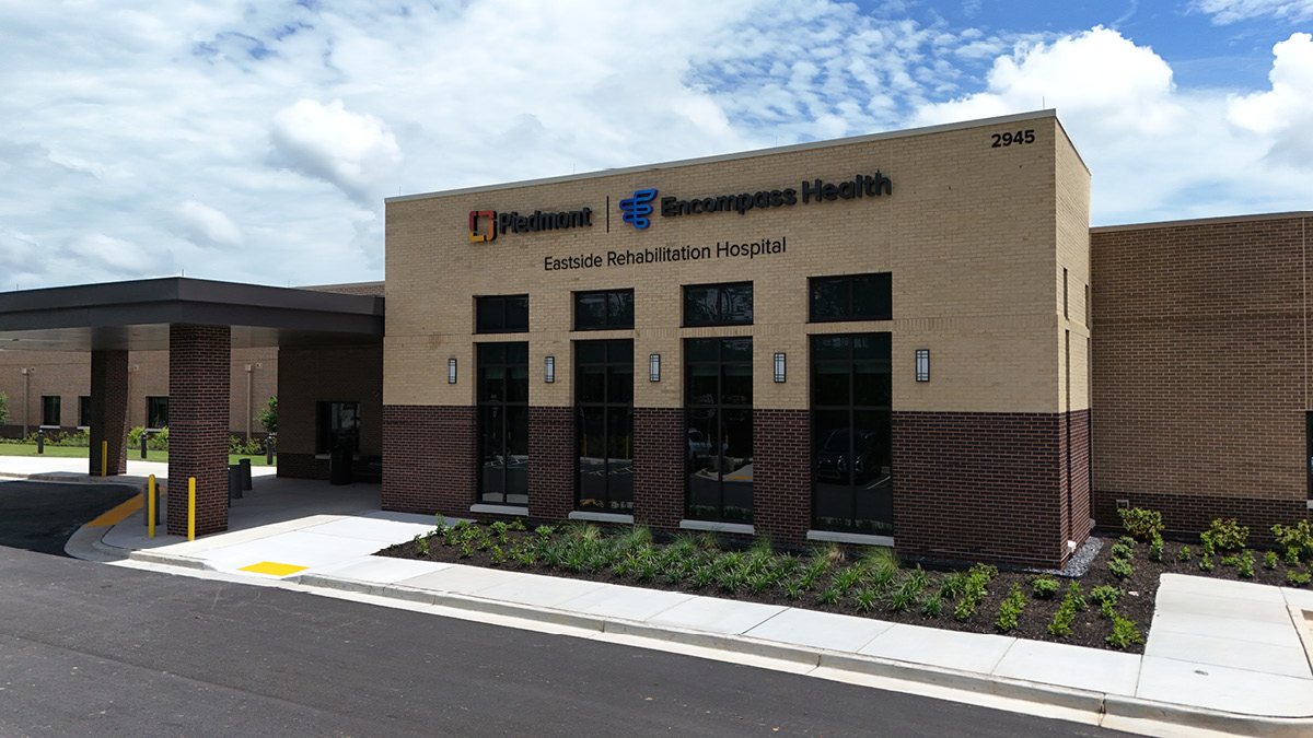Piedmont Healthcare Encompass Health Eastside Rehabilitation Hospital exterior