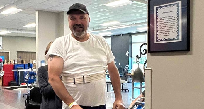 Billy's recovery story: The walk of a champion